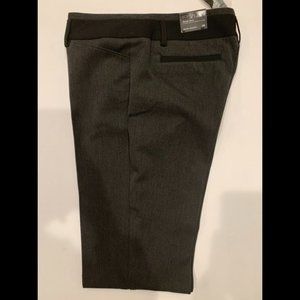 NWT Express Editor Barely Boot Gray Black Pants